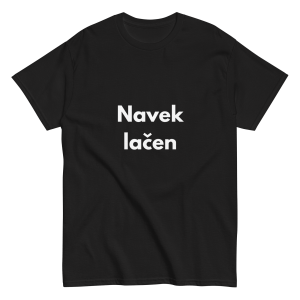 Navek lačen - muška majica