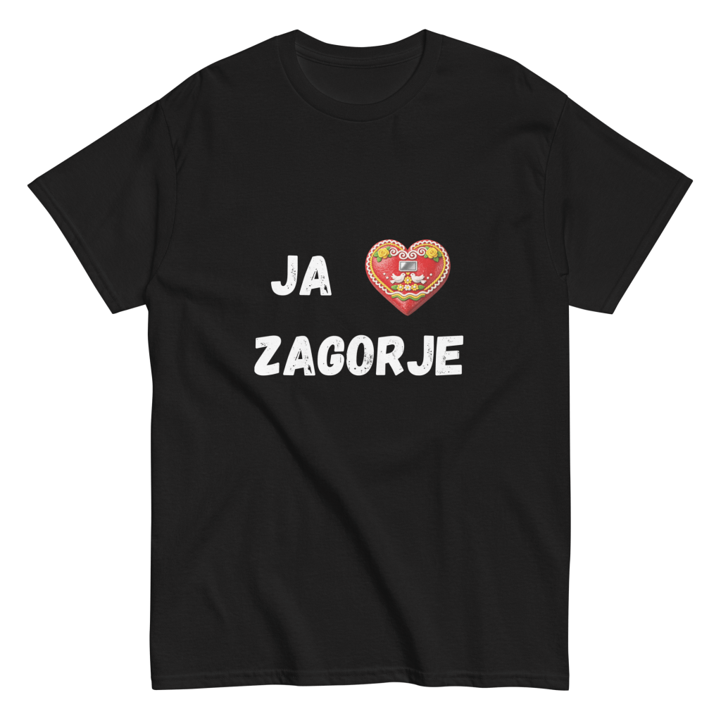 Ja volim Zagorje - muška majica