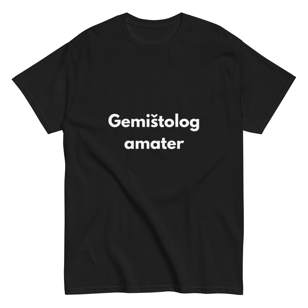 Gemištolog amater - muška majica