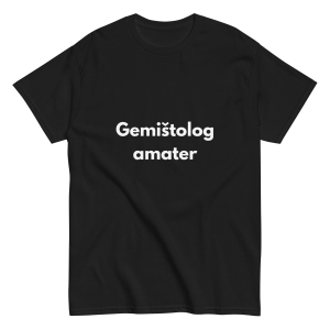 Gemištolog amater - muška majica