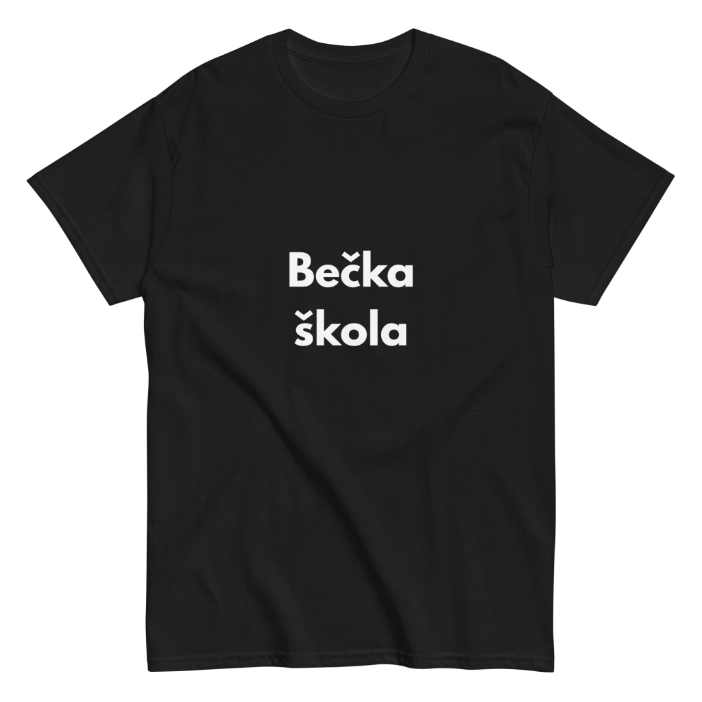Bečka škola - muška majica