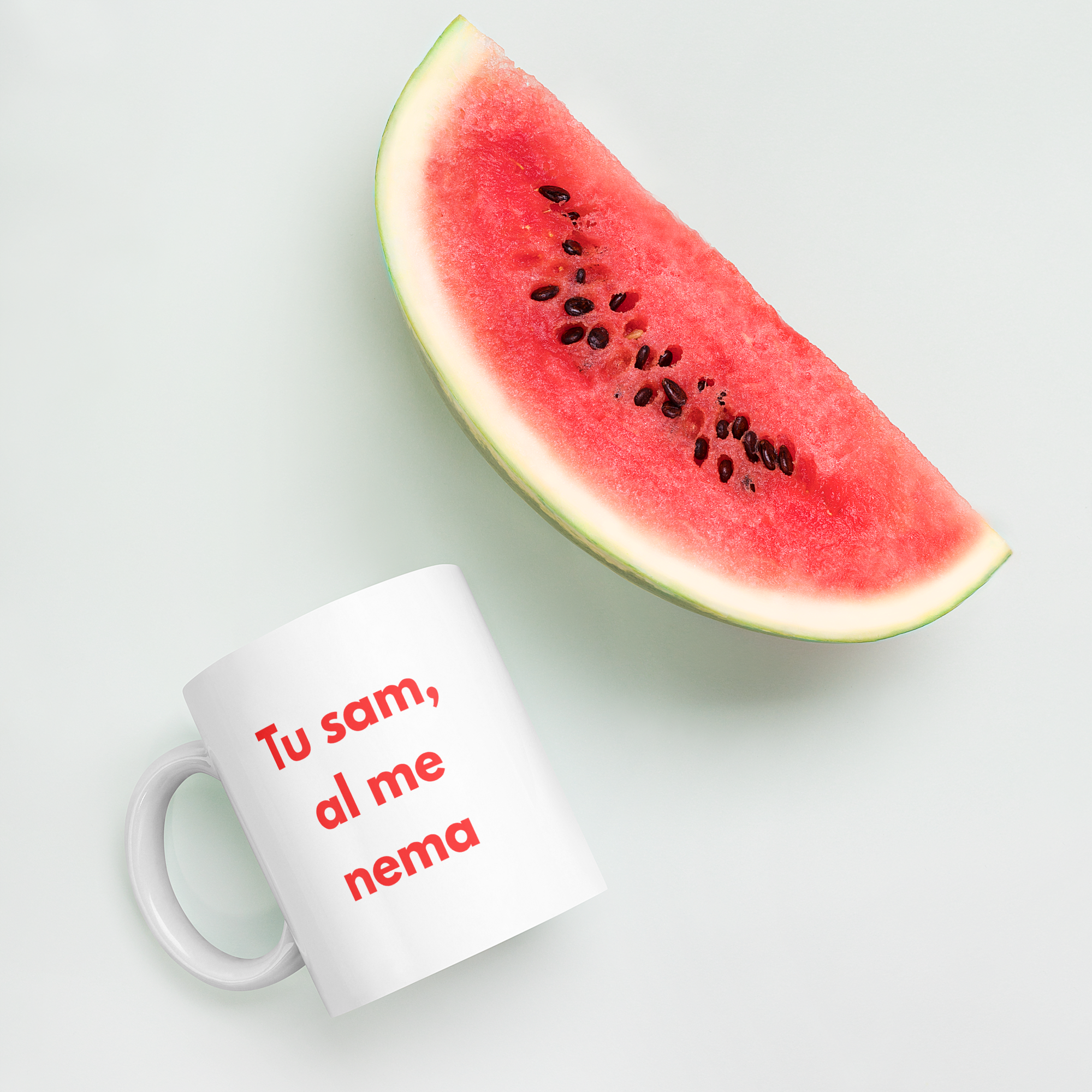 Tu sam, al me nema - šalica - Slika 3
