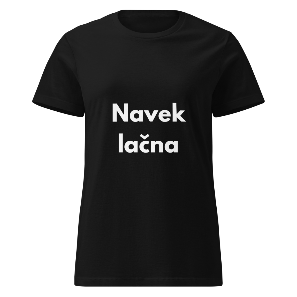 Navek lačna - ženska majica